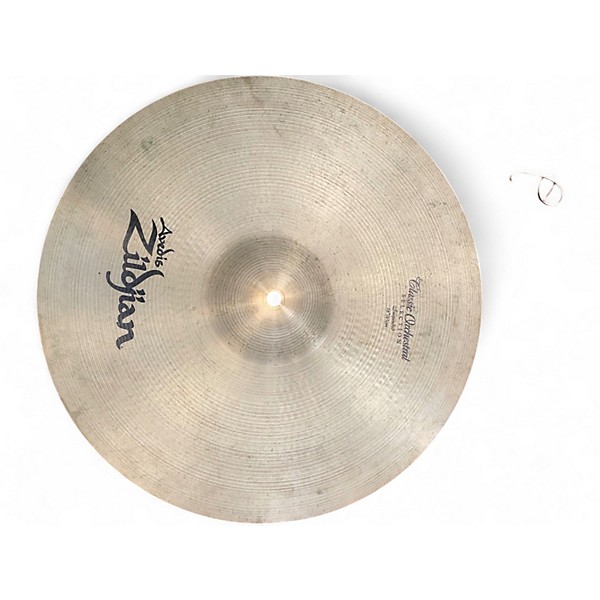 Used Zildjian 18in classic orchestral suspended Cymbal