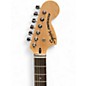 Used Squier Stratocaster HSS Metallic Black Solid Body Electric Guitar