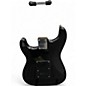 Used Squier Stratocaster HSS Metallic Black Solid Body Electric Guitar