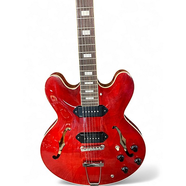 Used Gibson ES330 Cherry Hollow Body Electric Guitar