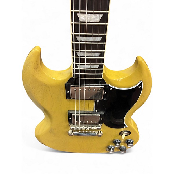 Used 2025 Gibson 1961 Reissue SG TV Yellow Solid Body Electric Guitar