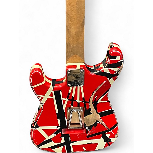 Used EVH Striped Series Frankie EVH STRIPES Solid Body Electric Guitar