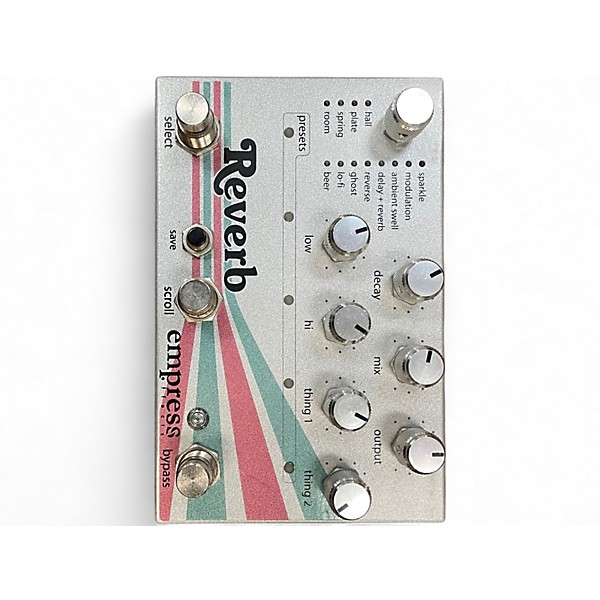 Used Empress Effects REVERB Effect Pedal