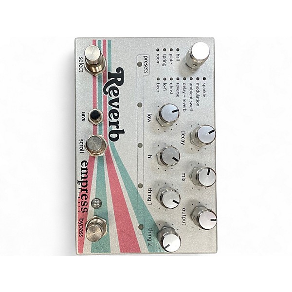 Used Empress Effects REVERB Effect Pedal
