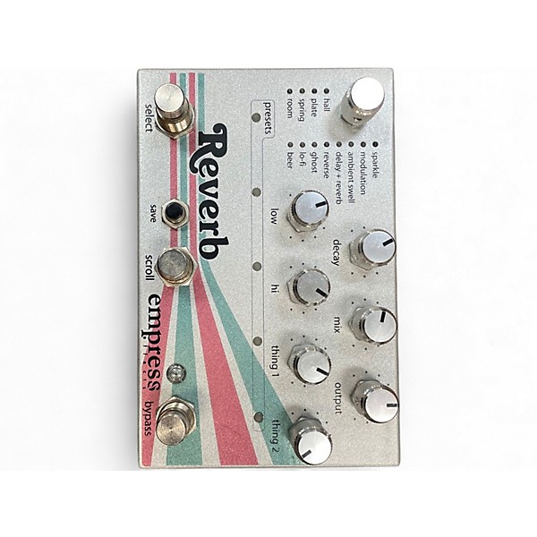 Used Empress Effects REVERB Effect Pedal