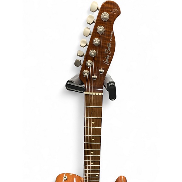 Used Harley Benton Fusion T HH Silver Sparkle Solid Body Electric Guitar