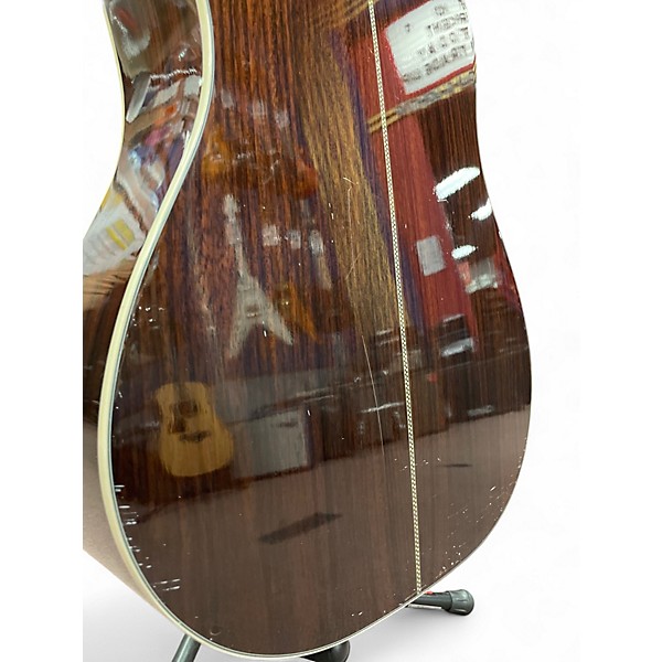 Used Fender PM-1 DELUXE SB Tobacco Burst Acoustic Electric Guitar