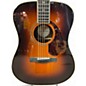 Used Fender PM-1 DELUXE SB Tobacco Burst Acoustic Electric Guitar