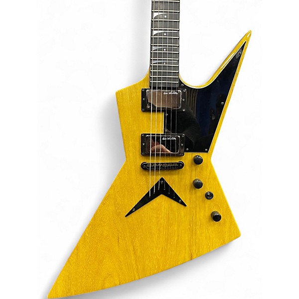 Used 2012 Dean Dave Mustaine USA Zero Korina Limited (#25 of 50) Light Transparent Amber Solid Body Electric Guitar
