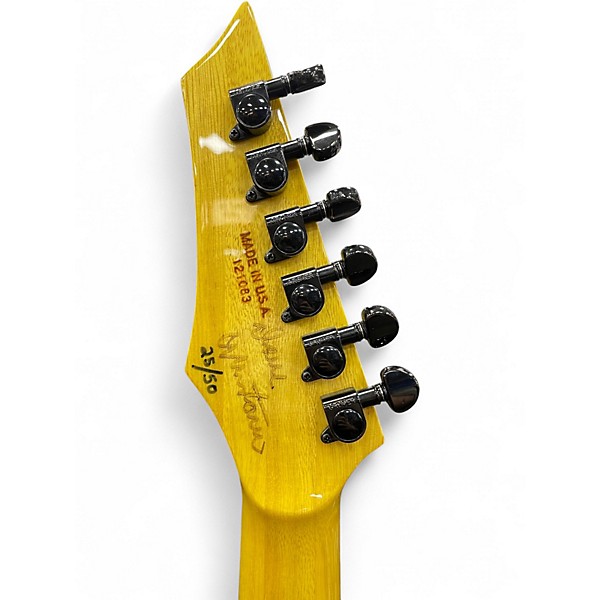 Used 2012 Dean Dave Mustaine USA Zero Korina Limited (#25 of 50) Light Transparent Amber Solid Body Electric Guitar