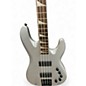 Used Jackson David Ellefson Concert CBX IV Silver Electric Bass Guitar