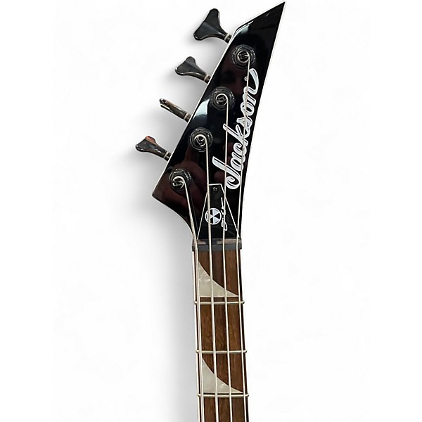 Used Jackson David Ellefson Concert CBX IV Silver Electric Bass Guitar