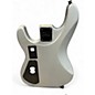 Used Jackson David Ellefson Concert CBX IV Silver Electric Bass Guitar