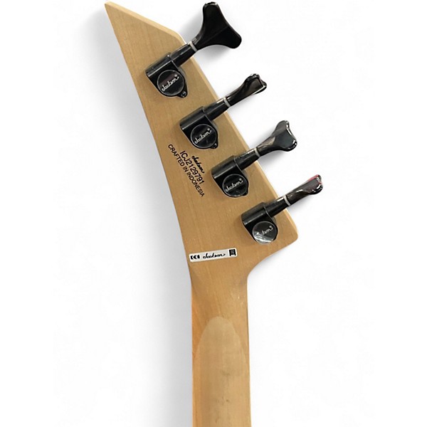 Used Jackson David Ellefson Concert CBX IV Silver Electric Bass Guitar
