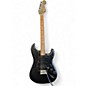 Used 2017 Fender Special Edition Noir Stratocaster HSS Black Solid Body Electric Guitar thumbnail