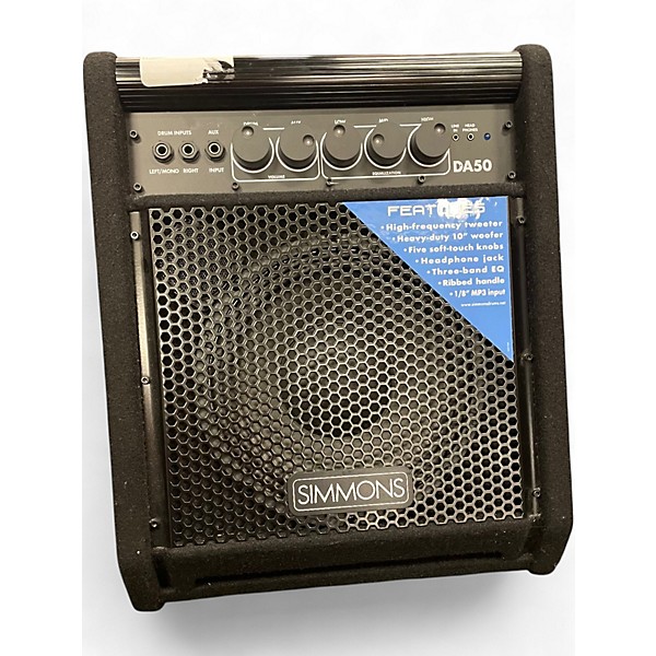 Used Simmons DA50 50W Drum Amplifier
