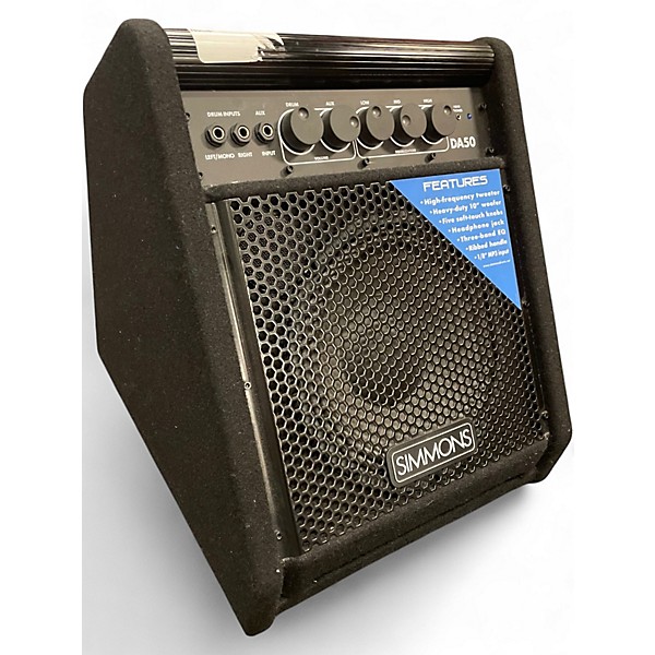 Used Simmons DA50 50W Drum Amplifier