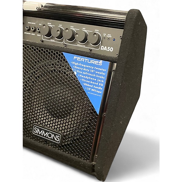 Used Simmons DA50 50W Drum Amplifier