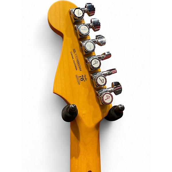 Used 2024 Fender American Ultra Stratocaster mocha burst Solid Body Electric Guitar