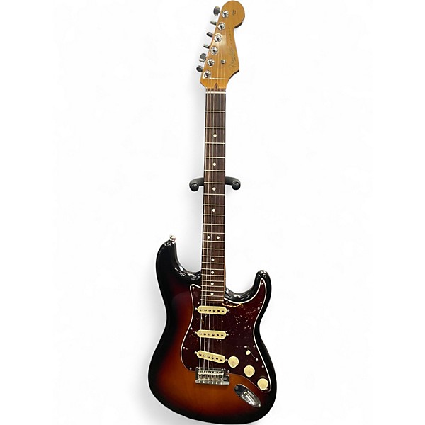 Used 2022 Fender American Professional II Stratocaster 3 Color Sunburst Solid Body Electric Guitar