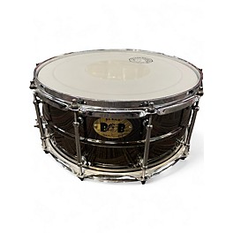 Used Pork Pie 14in Big Black Brass black brass Drum