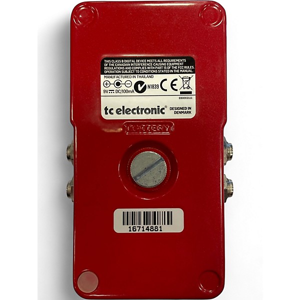 Used TC Electronic Hall Of Fame 2 Reverb Effect Pedal