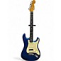 Used Fender American Ultra Stratocaster HSS Cobra Blue Solid Body Electric Guitar thumbnail