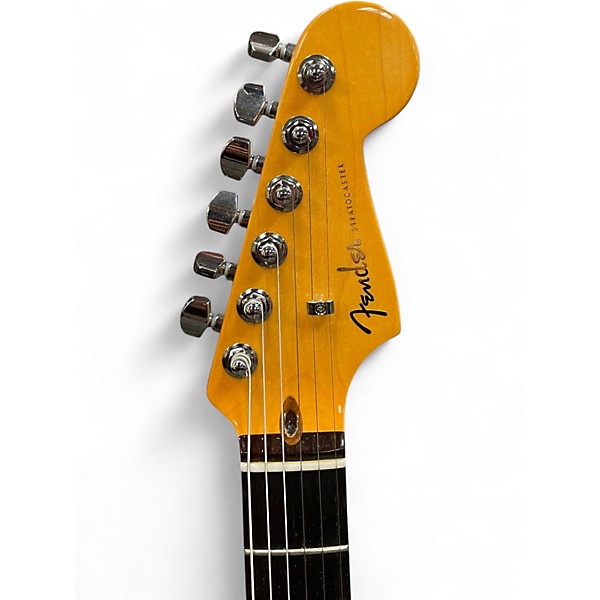 Used Fender American Ultra Stratocaster HSS Cobra Blue Solid Body Electric Guitar
