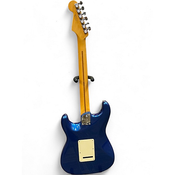Used Fender American Ultra Stratocaster HSS Cobra Blue Solid Body Electric Guitar