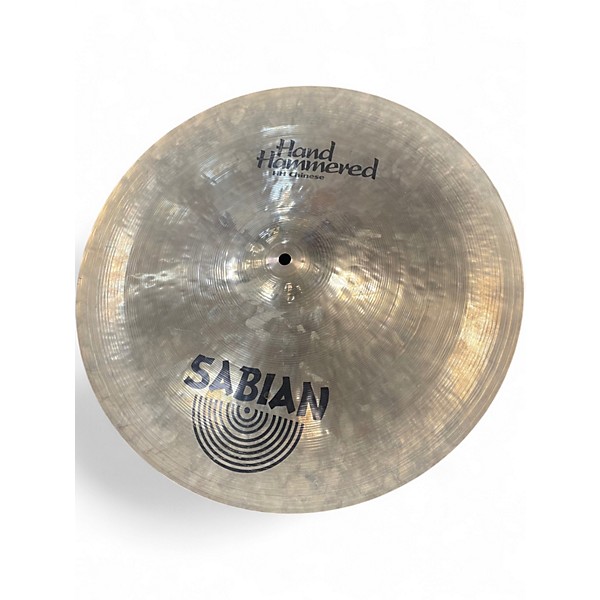 Used SABIAN 19in hand hammered china Cymbal