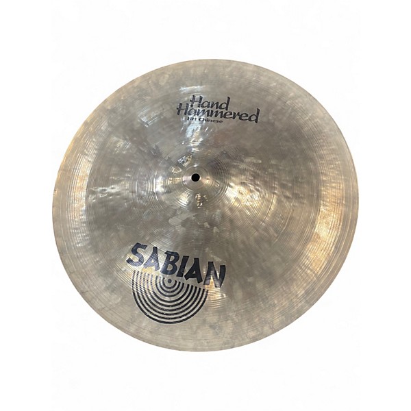 Used SABIAN 19in hand hammered china Cymbal