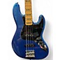 Used 2019 Fender American Elite Jazz Bass COBALT BLUE Electric Bass Guitar