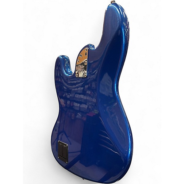 Used 2019 Fender American Elite Jazz Bass COBALT BLUE Electric Bass Guitar