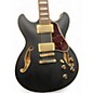Used Ibanez AS73G Black Hollow Body Electric Guitar