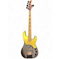 Used Schecter Guitar Research Model T Exotic Ziricote Vintage Natural Electric Bass Guitar thumbnail