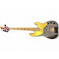 Used Schecter Guitar Research Model T Exotic Ziricote Vintage Natural Electric Bass Guitar