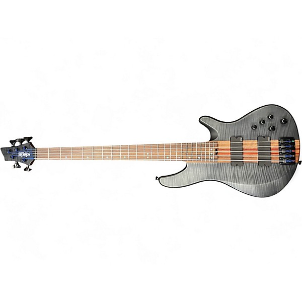 Used Schecter Guitar Research Charles Berthoud CB-5 Black Satin Electric Bass Guitar