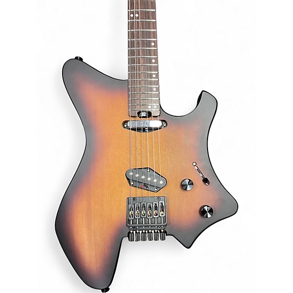 Used Eart T Style Sunburst Solid Body Electric Guitar