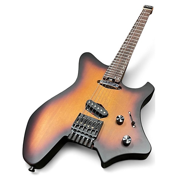 Used Eart T Style Sunburst Solid Body Electric Guitar