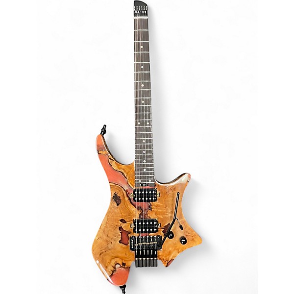 Used Pango Music Headless Natural Solid Body Electric Guitar