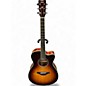 Used Yamaha fsc-ta Brown Sunburst Acoustic Electric Guitar thumbnail