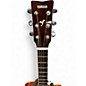 Used Yamaha fsc-ta Brown Sunburst Acoustic Electric Guitar