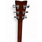 Used Yamaha fsc-ta Brown Sunburst Acoustic Electric Guitar