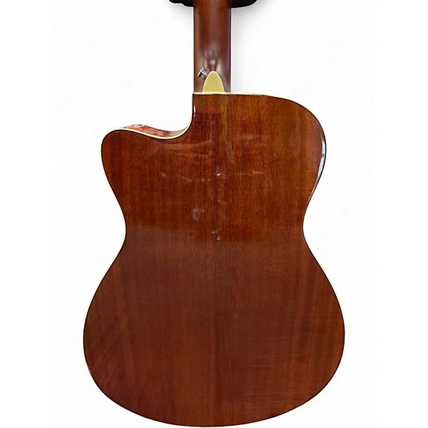 Used Yamaha fsc-ta Brown Sunburst Acoustic Electric Guitar