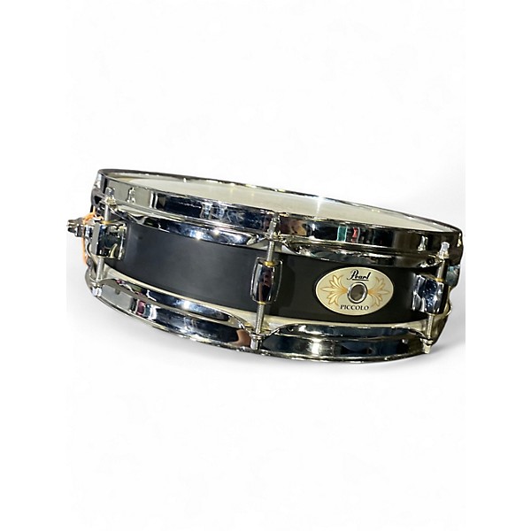 Used Pearl 3X13 S1330 Piccolo Black Drum