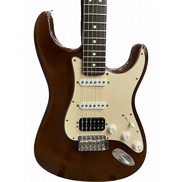 Used Fender Highway One HSS Stratocaster Walnut Solid Body Electric Guitar