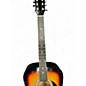Used Squier SA-125 3 Tone Sunburst Acoustic Guitar