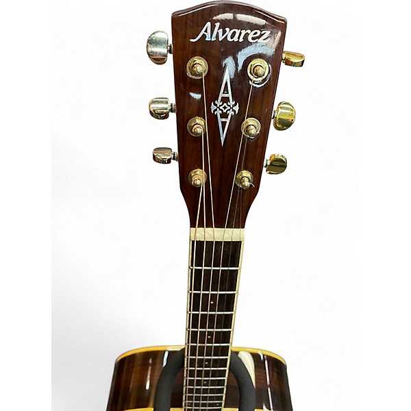 Used Alvarez RF27 OM/Folk Natural Acoustic Guitar