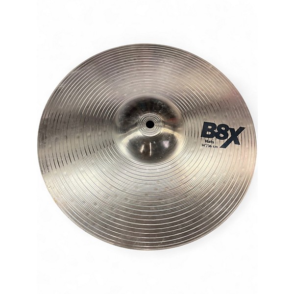 Used SABIAN 14in B8X Hi Hat Cymbal
