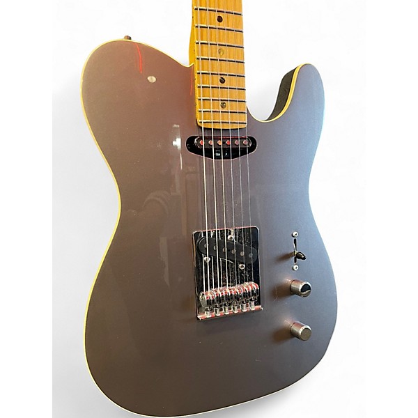 Used Fender Aerodyne Telecaster Dolphin Grey Solid Body Electric Guitar